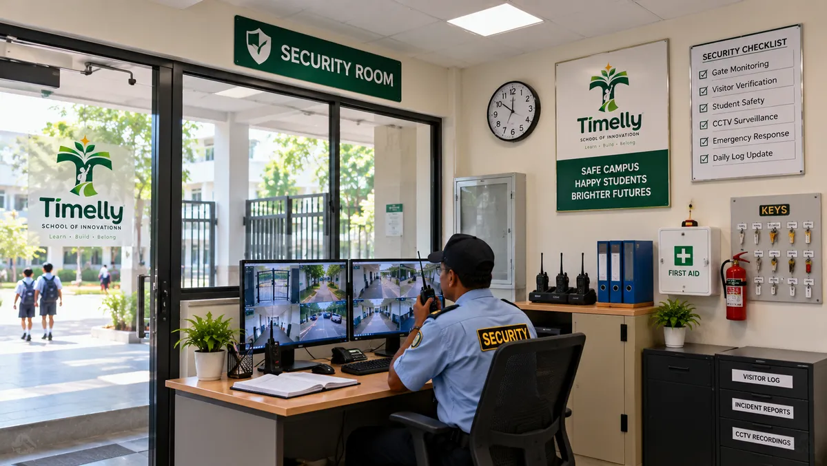 Architect's impression of Campus Safety