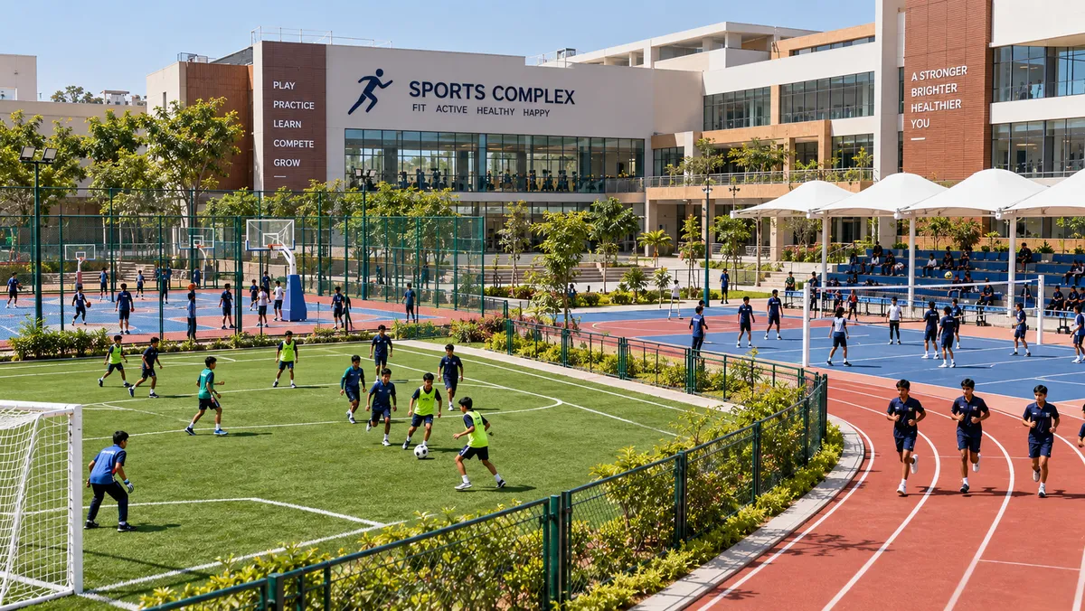 Architect's impression of Sports & Recreation