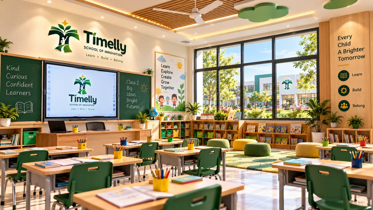 Architect's impression of Smart Classrooms